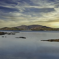 Buy canvas prints of KISIMUL CASTLE, BARRA,, OUTER HEBRIDES by Tony Sharp LRPS CPAGB
