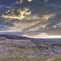 Buy canvas prints of LIMESTONE PAVEMENT - YORKSHIRE DALES by Tony Sharp LRPS CPAGB