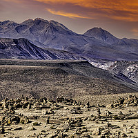 Buy canvas prints of THE VIEW FROM THE HIGH ANDES PLATEAU PERU by Tony Sharp LRPS CPAGB
