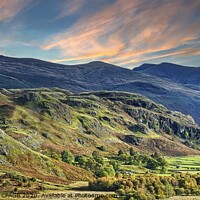 Buy canvas prints of ST. JOHN'S IN THE VALE CUMBRIA AND THE HELVELLYN FELL RANGE by Tony Sharp LRPS CPAGB