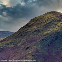 Buy canvas prints of CATBELLS' SUNSET by Tony Sharp LRPS CPAGB