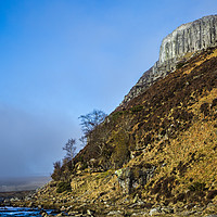 Buy canvas prints of Falcon Clints Above The Tees by Reg K Atkinson