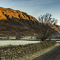 Buy canvas prints of Frosty Morning in Great Langdale by Reg K Atkinson