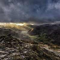 Buy canvas prints of Hartsop and Brotherswater by Reg K Atkinson