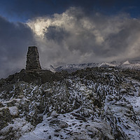 Buy canvas prints of Winter On Place Fell by Reg K Atkinson
