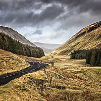 Buy canvas prints of Moffat To St. Mary's Loch by Reg K Atkinson