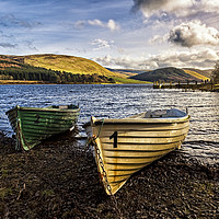 Buy canvas prints of St Mary's Loch by Reg K Atkinson
