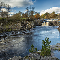 Buy canvas prints of Autumnal Low Force by Reg K Atkinson