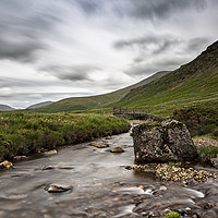 Buy canvas prints of Whillian Beck Towards Wasdale Head by Reg K Atkinson