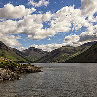 Buy canvas prints of Wasdale Head and Scafell by Reg K Atkinson