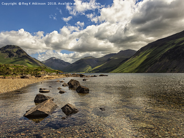 Wastwater Picture Board by Reg K Atkinson