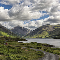 Buy canvas prints of Walking To Wasdale Head by Reg K Atkinson