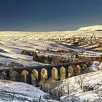 Buy canvas prints of Dent Head Viaduct by Reg K Atkinson