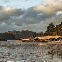 Buy canvas prints of West From Rockcliffe to Kippford by Reg K Atkinson