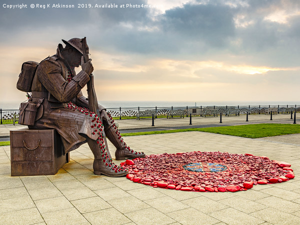 Seaham Tommy Picture Board by Reg K Atkinson
