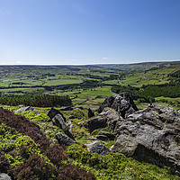 Buy canvas prints of Looking To Bilsdale by Reg K Atkinson