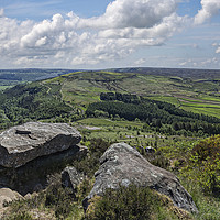 Buy canvas prints of Cleveland Hills and North Yorks Moors by Reg K Atkinson