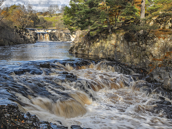 Low Force - Upper Teesdale Picture Board by Reg K Atkinson