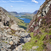 Buy canvas prints of Buttermere and Crummock Water by Reg K Atkinson
