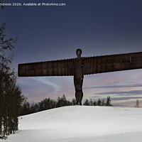Buy canvas prints of Angel of The North by Reg K Atkinson