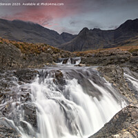 Buy canvas prints of Fairy Pools Sunset by Reg K Atkinson