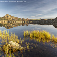 Buy canvas prints of Cawfields - Hadrians Wall by Reg K Atkinson