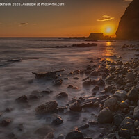 Buy canvas prints of Coastal Sunrise by Reg K Atkinson