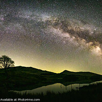Buy canvas prints of Milky Way over Snowdon by Lee Sutton