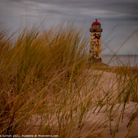 Buy canvas prints of Point of Ayr Lighthouse by Lee Sutton