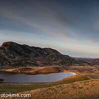 Buy canvas prints of Cregennan Lakes. by Lee Sutton
