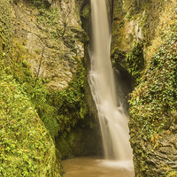 Buy canvas prints of  Dyserth Falls by Lee Sutton