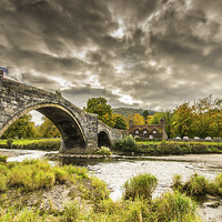 Buy canvas prints of  Y Bont Fawr by Lee Sutton