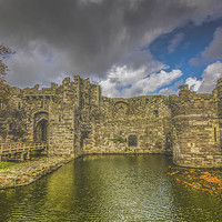 Buy canvas prints of  Beaumaris Castle by Lee Sutton