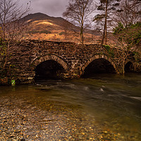 Buy canvas prints of Old stone bridge by Lee Sutton