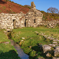 Buy canvas prints of St Cybi's Well by Lee Sutton