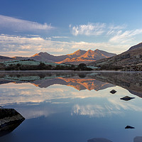 Buy canvas prints of Snowdon Reflections by Lee Sutton