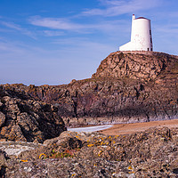 Buy canvas prints of Twr Mawr Lighthouse by Lee Sutton