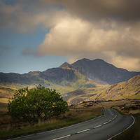 Buy canvas prints of Snowdon Road by Lee Sutton