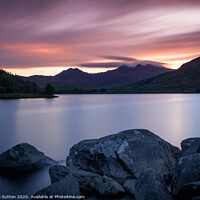 Buy canvas prints of Snowdon Sunset by Lee Sutton
