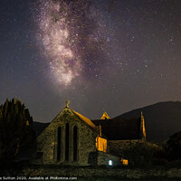 Buy canvas prints of St Mary's Church Beddgelert by Lee Sutton