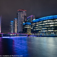 Buy canvas prints of Media city Salford by Lee Sutton