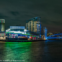 Buy canvas prints of Salford Quays Theatre by Lee Sutton