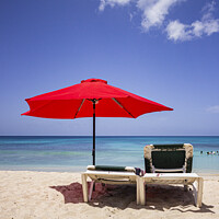 Buy canvas prints of Relaxing Barbados Style 1 by Dave Fegan-Long