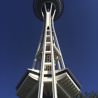 Buy canvas prints of  Seattle Space Needle by kirsty ware