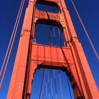 Buy canvas prints of San Francisco Bridge (Gold Gate)  by Liam Green
