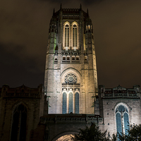 Buy canvas prints of  Anglican cathedral liverpool  by Steven Blanchard