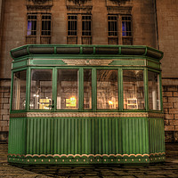 Buy canvas prints of Old ticket booth by Steven Blanchard