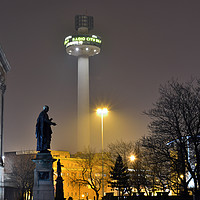 Buy canvas prints of Radio city tower Liverpool  by Steven Blanchard