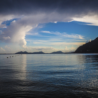 Buy canvas prints of  After the storm at Cala de Formentor Majorca. by Gary Peacock