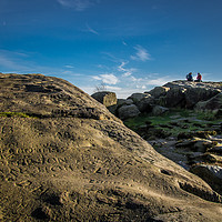 Buy canvas prints of Up on the top of Ilkley Moor by Gary Peacock